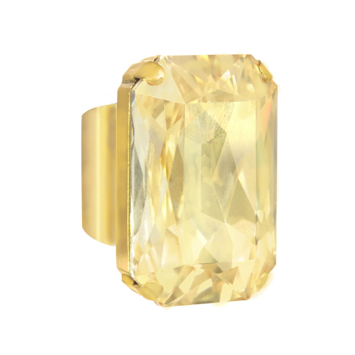 Soleil Adjustable Ring in Antique Gold by TOVA - Premium Rings at Bling Box - Just $165 Shop now at Bling Box Bling, Rings, Statement, TOVA