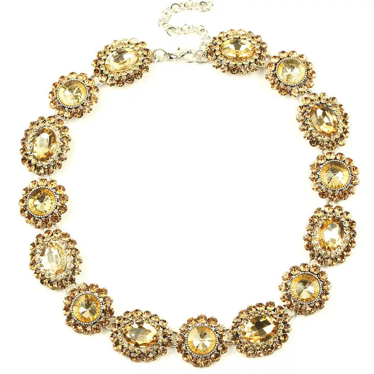 Negin Gold Collar Necklace by Eye Candy Los Angeles - Premium Necklaces at Bling Box - Just $125 Shop now at Bling Box Bling, Eye Candy Los Angeles, Necklaces, Statement