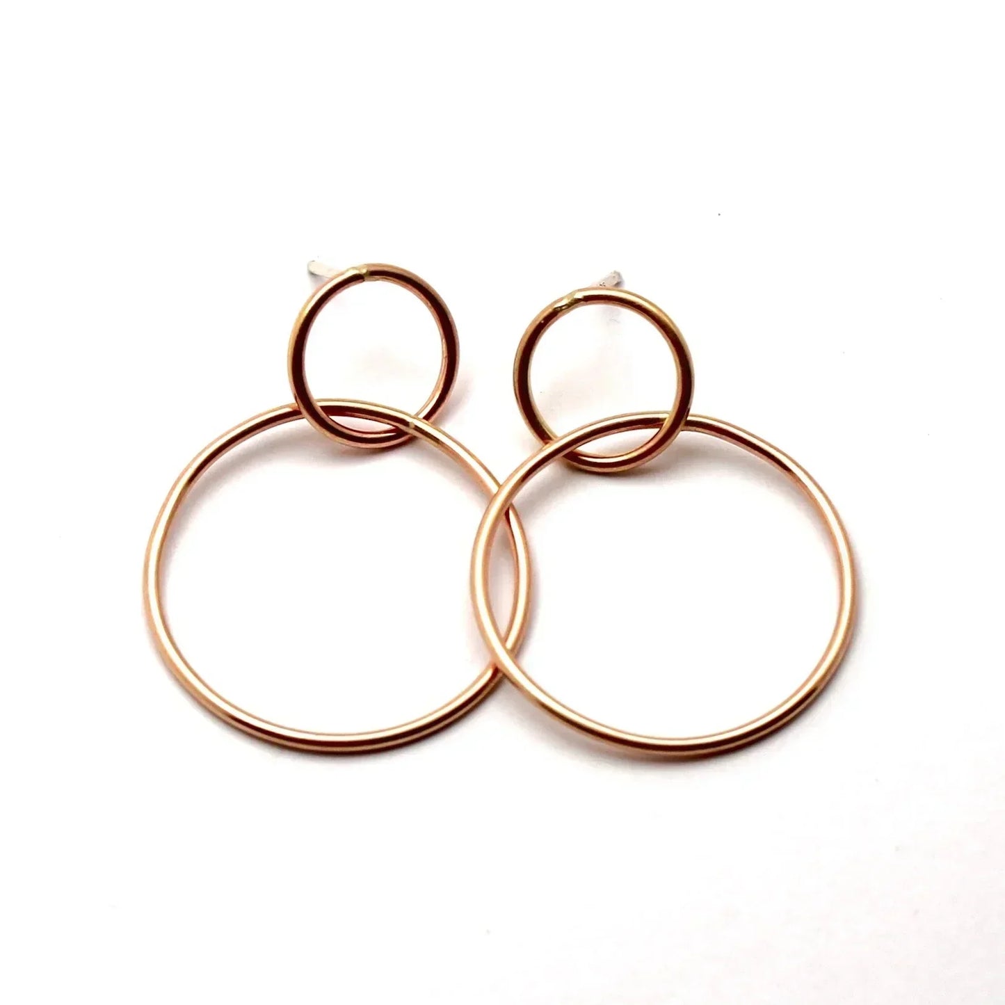 Infinite Loop Earrings 14k Gold filled by Alana Douvros - Premium Earrings at Bling Box - Just $125 Shop now at Bling Box Alana Douvros, Earrings, Everyday