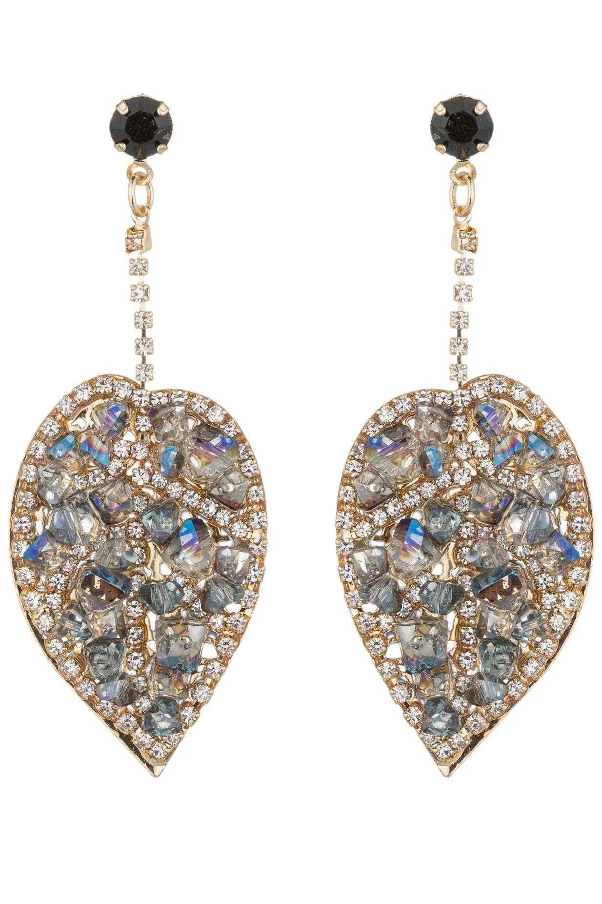 Spring Leaf Drop Earrings by Eye Candy Los Angeles - Premium Earrings at Bling Box - Just $66 Shop now at Bling Box Bling, Earrings, Eye Candy Los Angeles, Statement