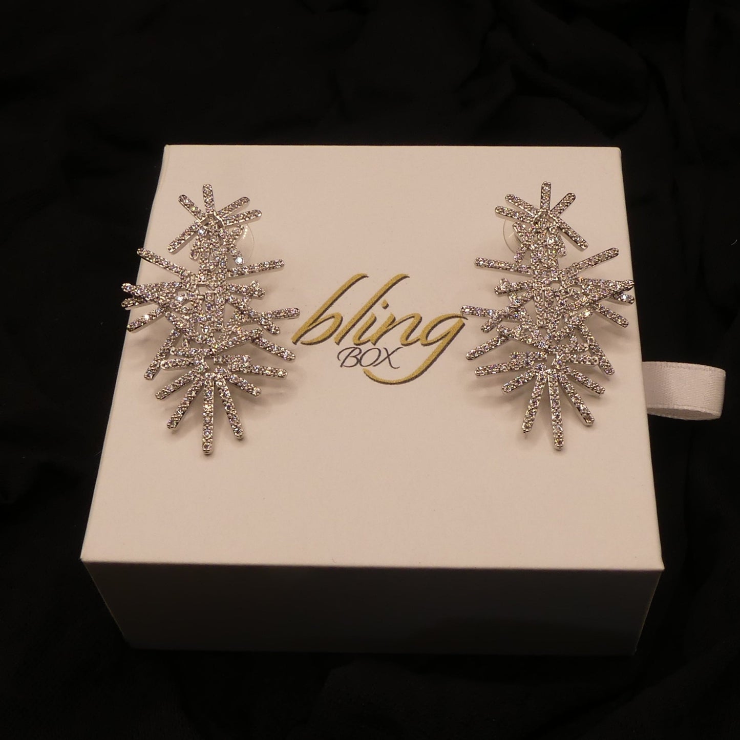 Euphoria Cubic Zirconia Earrings by ACUS - Premium Earrings at Bling Box - Just $90 Shop now at Bling Box ACUS, Bling, Earrings, Featured, Statement