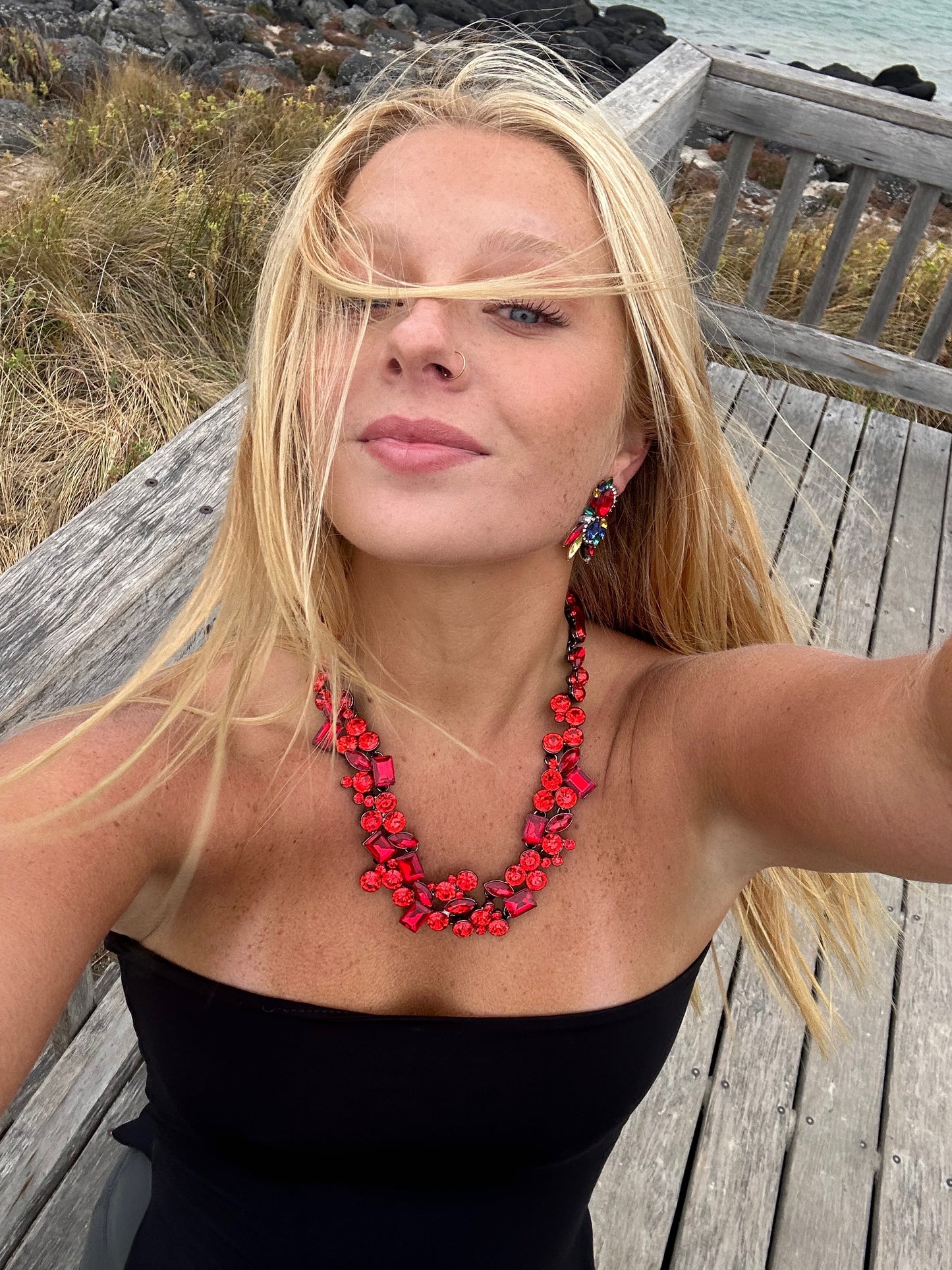 Rowan Necklace by Eye Candy Los Angeles - Premium Necklaces at Bling Box - Just $145 Shop now at Bling Box Bling, Eye Candy Los Angeles, Necklaces, Statement