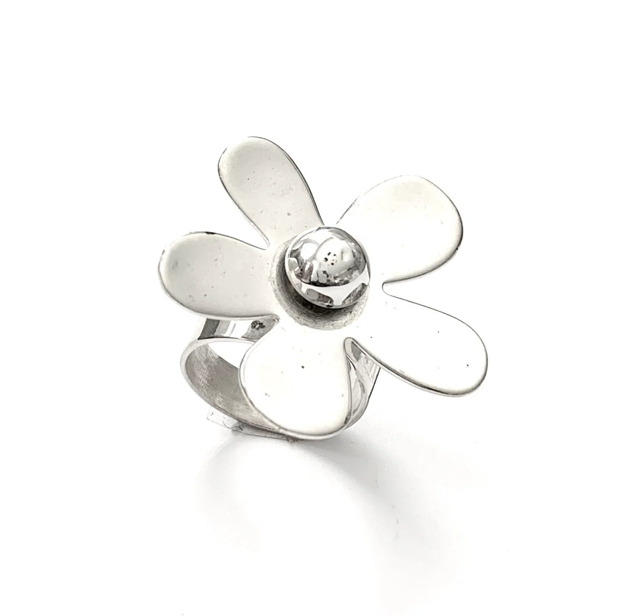 Power to the Flower - Sterling Silver Ring