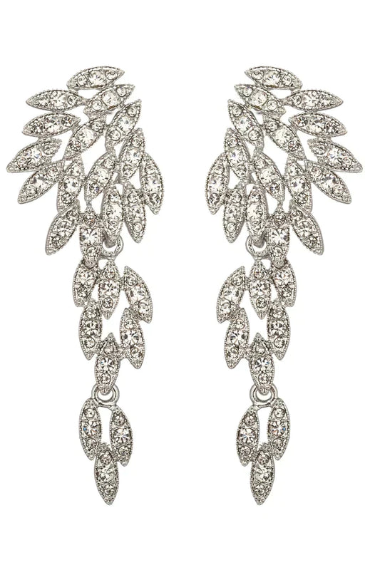 Angel Wing Statement Earrings by Eye Candy Los Angeles - Premium Earrings at Bling Box - Just $68 Shop now at Bling Box Bling, Earrings, Eye Candy Los Angeles, Featured, Statement