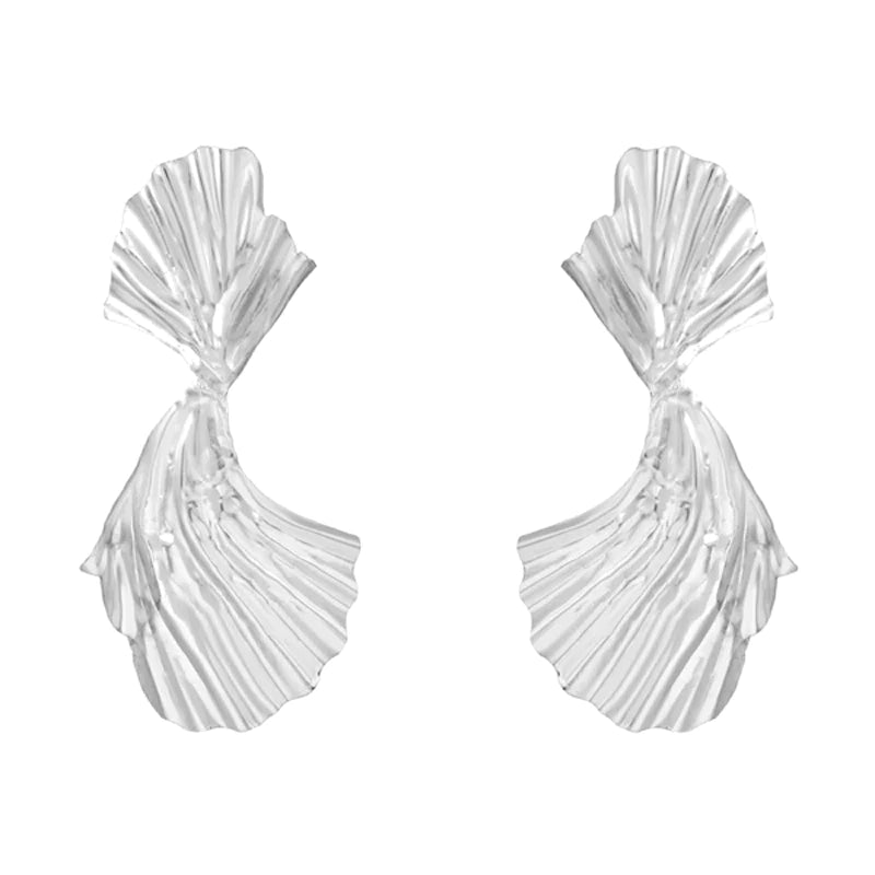 Escaro Silver Earrings by ACUS - Premium Earrings at Bling Box - Just $32 Shop now at Bling Box ACUS, Earrings, Statement