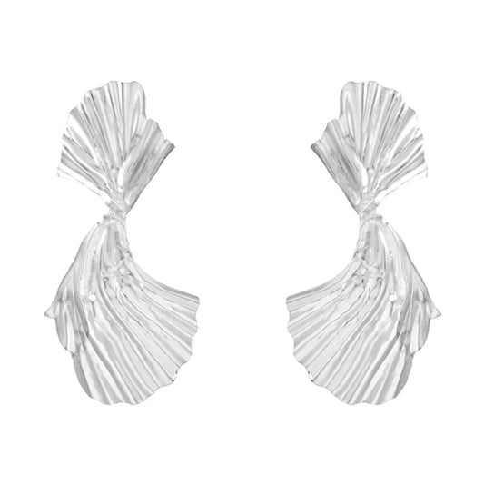 Escaro Silver Earrings by ACUS - Premium Earrings at Bling Box - Just $32 Shop now at Bling Box ACUS, Earrings, Statement