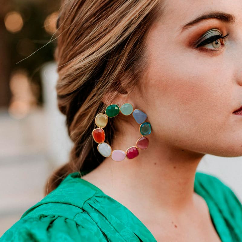 Sirius Multicolour Earrings by ACUS - Premium Earrings at Bling Box - Just $90 Shop now at Bling Box ACUS, Earrings, Statement