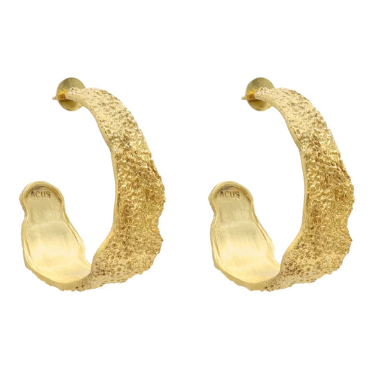 Posidonia Hoop Earrings by ACUS - Premium Earrings at Bling Box - Just $68 Shop now at Bling Box ACUS, Earrings, Everyday, Statement