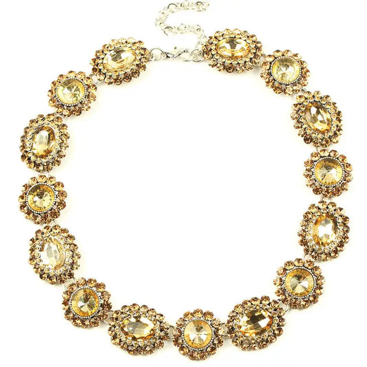 Negin Gold Collar Necklace by Eye Candy Los Angeles - Premium Necklaces at Bling Box - Just $125 Shop now at Bling Box Bling, Eye Candy Los Angeles, Necklaces, Statement