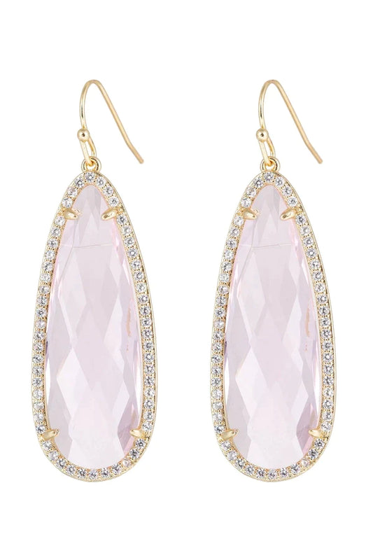 Matias Pink Earrings by Eye Candy Los Angeles - Premium Earrings at Bling Box - Just $78 Shop now at Bling Box Bling, Earrings, Eye Candy Los Angeles, Statement