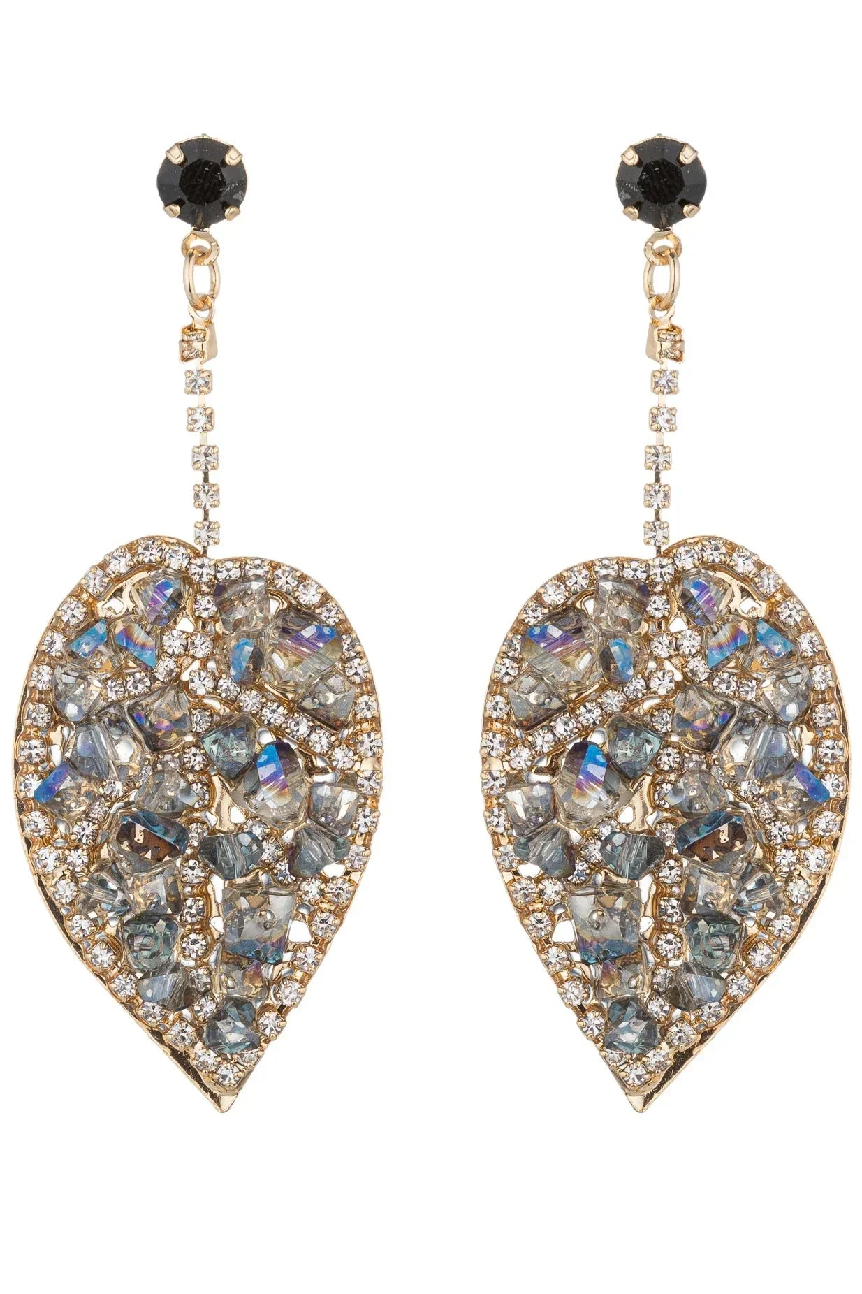 Spring Leaf Drop Earrings by Eye Candy Los Angeles - Premium Earrings at Bling Box - Just $66 Shop now at Bling Box Bling, Earrings, Eye Candy Los Angeles, Statement