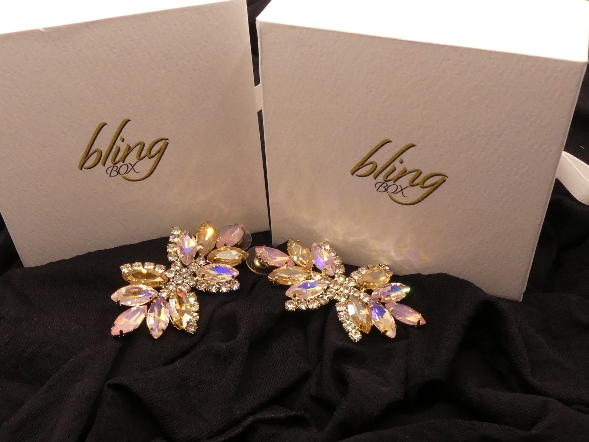 Cosmo Statement Earrings by Eye Candy Los Angeles - Premium Earrings at Bling Box - Just $75 Shop now at Bling Box Bling, Earrings, Eye Candy Los Angeles, Statement