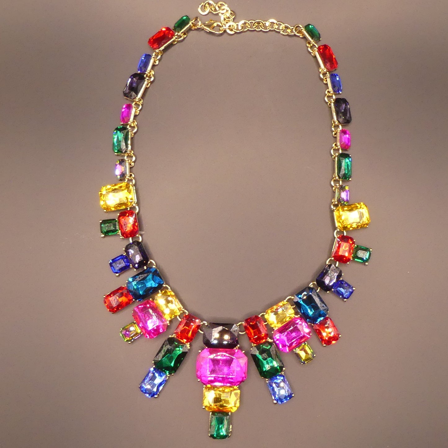 Jamie Multicoloured Necklace by Eye Candy Los Angeles - Premium Necklaces at Bling Box - Just $99 Shop now at Bling Box Bling, Eye Candy Los Angeles, Necklaces, Statement