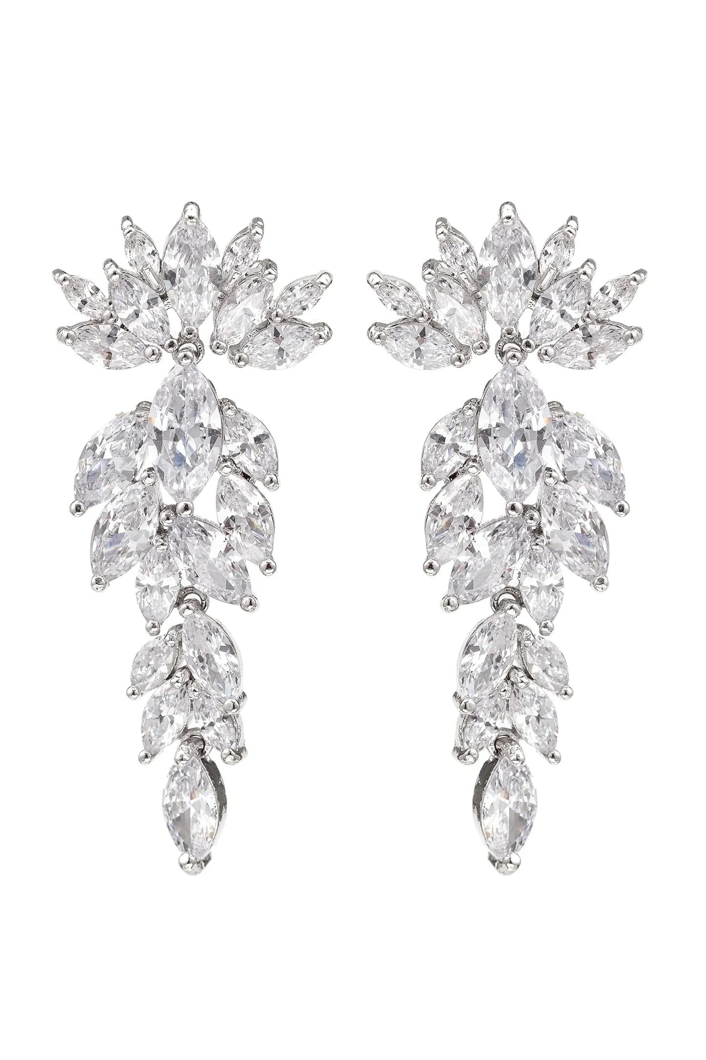 Kamden Cubic Zirconia Earrings by Eye Candy Los Angeles - Premium Earrings at Bling Box - Just $98 Shop now at Bling Box Bling, Earrings, Eye Candy Los Angeles, Statement