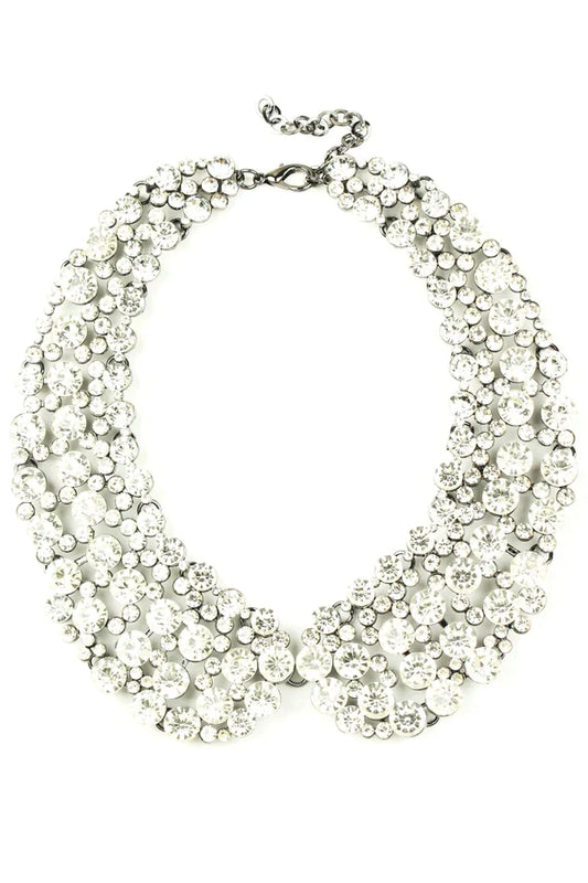 Diana Collar Necklace Crystal by Eye Candy Los Angeles - Premium Necklaces at Bling Box - Just $95 Shop now at Bling Box Bling, Eye Candy Los Angeles, Necklaces, Statement