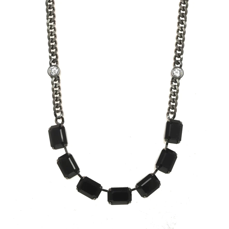 Leilani Necklace in Gunmetal by TOVA - Premium Necklaces at Bling Box - Just $159 Shop now at Bling Box Bling, Necklaces, Statement, TOVA