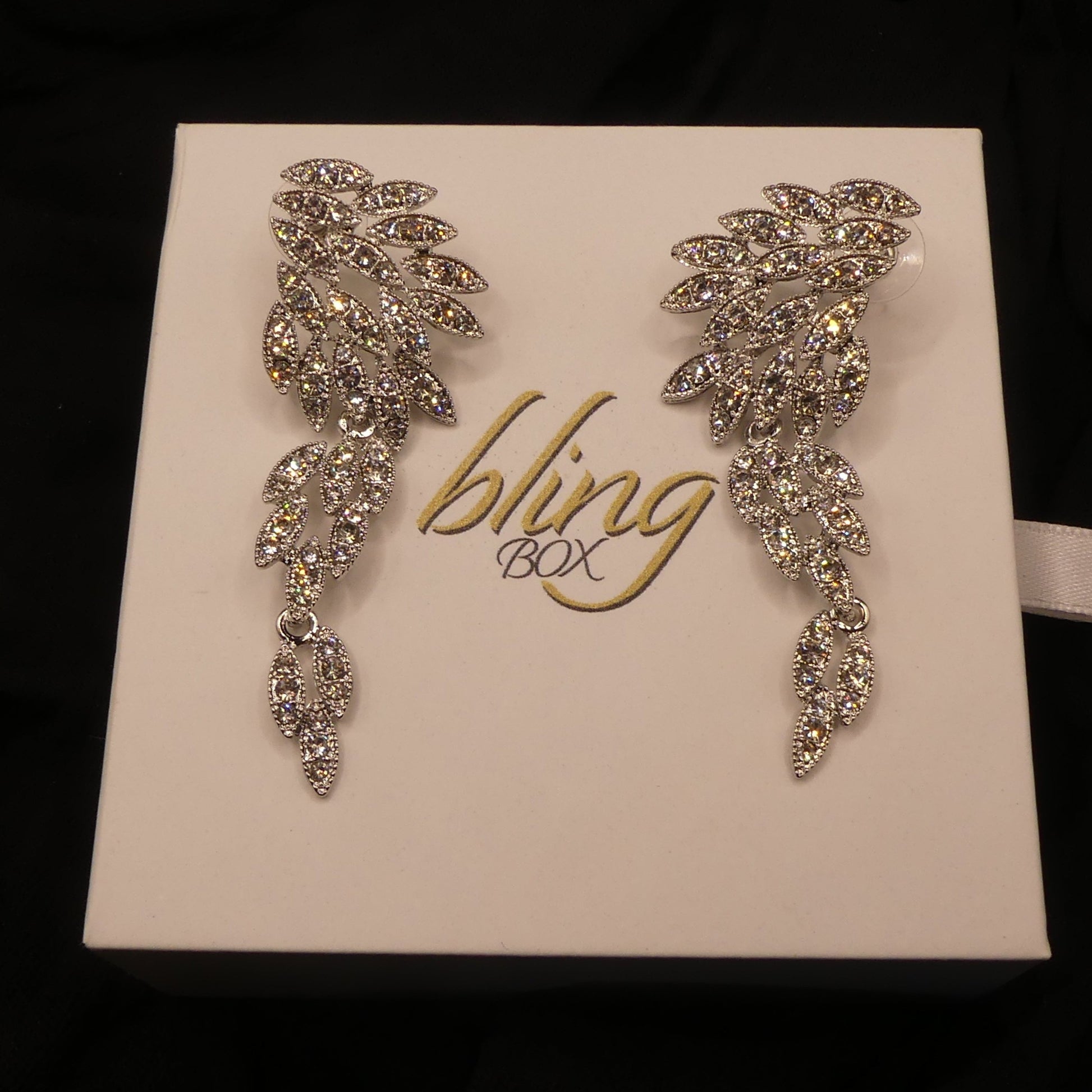 Angel Wing Statement Earrings by Eye Candy Los Angeles - Premium Earrings at Bling Box - Just $68 Shop now at Bling Box Bling, Earrings, Eye Candy Los Angeles, Featured, Statement