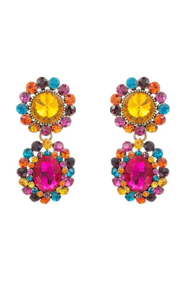 Cascade Drop Earrings by Eye Candy Los Angeles - Premium Earrings at Bling Box - Just $64 Shop now at Bling Box Bling, Earrings, Eye Candy Los Angeles, Statement