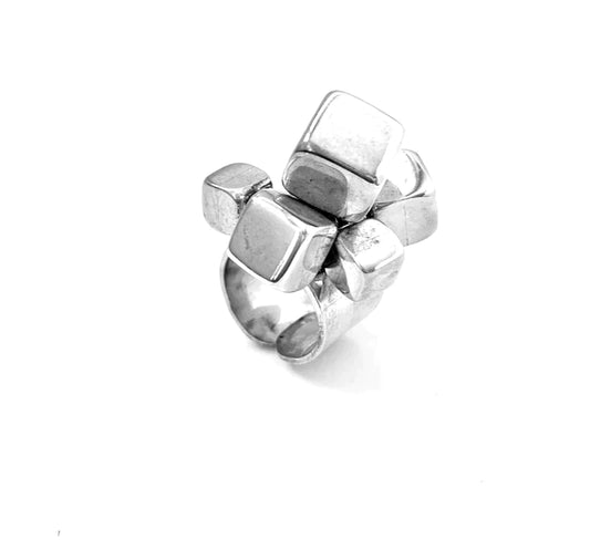 Sienna Adjustable Ring - Sterling Silver - Premium Rings at Bling Box - Just $134 Shop now at Bling Box Everyday, Rings, Statement, Trove