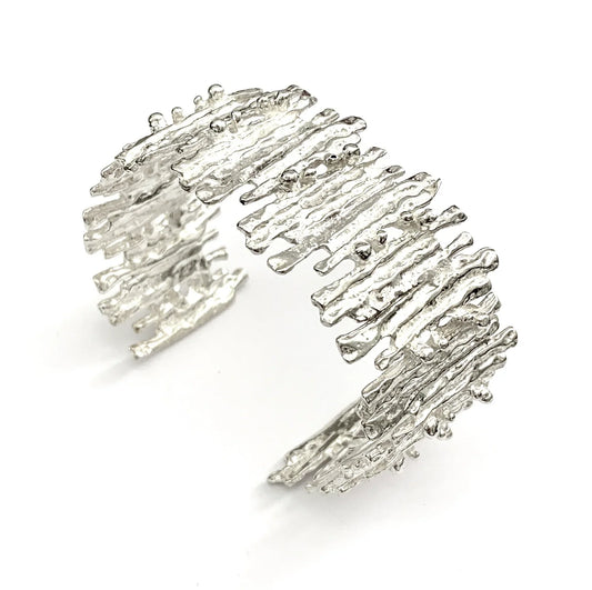 Driftwood Cuff - Sterling Silver - Premium Bracelets at Bling Box - Just $225 Shop now at Bling Box Bracelets, Everyday, Statement, Trove
