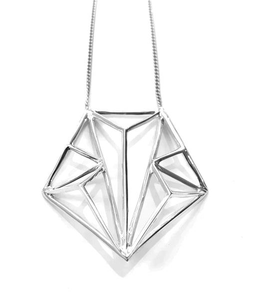 Iris Necklace - Sterling Silver - Premium Necklaces at Bling Box - Just $255 Shop now at Bling Box Necklaces, Statement, Trove