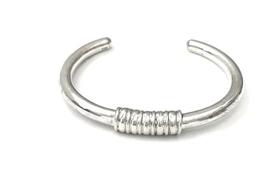 Lucy Bangle - Sterling Silver - Premium Bracelets at Bling Box - Just $170 Shop now at Bling Box Bracelets, Everyday, Statement, Trove