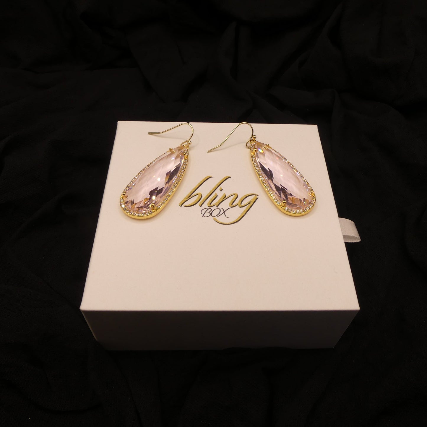 Matias Pink Earrings by Eye Candy Los Angeles - Premium Earrings at Bling Box - Just $78 Shop now at Bling Box Bling, Earrings, Eye Candy Los Angeles, Statement